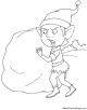 Elf Coloring Page