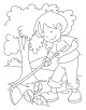 Arbor Day Coloring Page