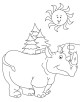 Baby Animals Coloring Page
