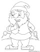 Dwarf Coloring Page