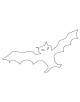 Bat Bird Coloring Page