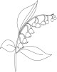 Bell Flower Coloring Page