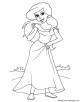 Princess Coloring Page