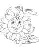 Sunflower Coloring Page