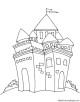 Castle Coloring Page
