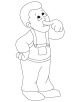 Clothes Coloring Page