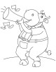 Buffalo Coloring Page