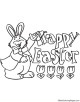 Easter Coloring Page