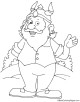 Dwarf Coloring Page