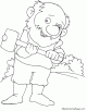 Dwarf Coloring Page