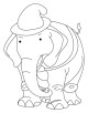 Elephant Coloring Page