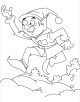 Elf Coloring Page