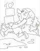 Elf Coloring Page