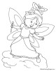 Fairy Coloring Page