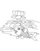 Lotus Flower Coloring Page