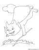 Devil Coloring Page
