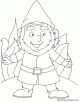 Dwarf Coloring Page