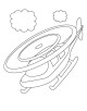 Helicopter Coloring Page