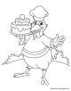 Hen Coloring Page