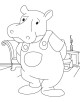 Baby Animals Coloring Page