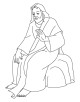 Jesus Coloring Page