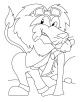 Lion Coloring Page