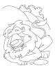 Lion Coloring Page
