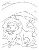 Lion Coloring Page