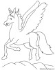 Pegasus Coloring Page