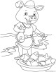 Pig Coloring Page