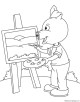 Pig Coloring Page