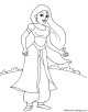 Princess Coloring Page