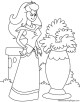Princess Coloring Page