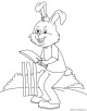 Rabbit Coloring Page