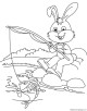 Rabbit Coloring Page