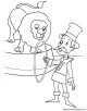 Circus Coloring Page