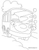 Van Coloring Page