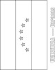 South American Flags  Coloring Page