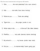 Misc English Activity Worksheets-1