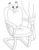 Furniture Coloring Page Furniture Coloring Page