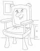 Furniture Coloring Page Furniture Coloring Page