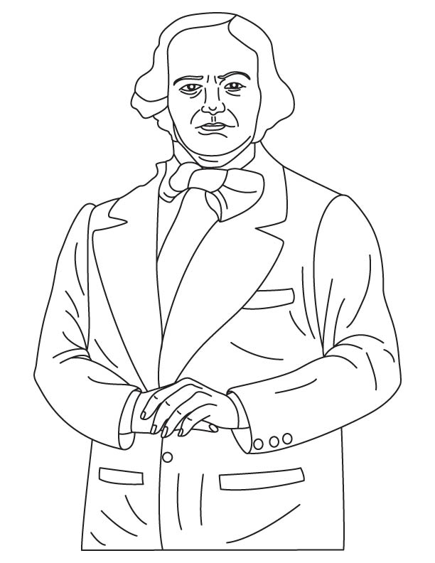 Thomas Saint coloring page Thomas Saint coloring page
