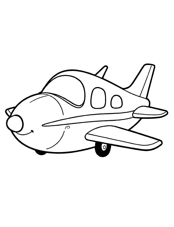 Fantasy airplane coloring page Fantasy airplane coloring page