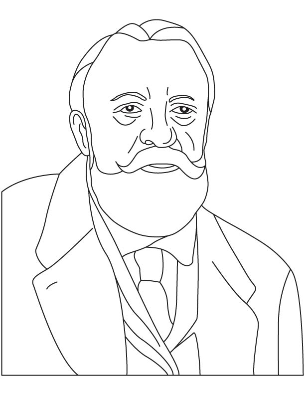 Nicolaus August Otto coloring page Nicolaus August Otto coloring page