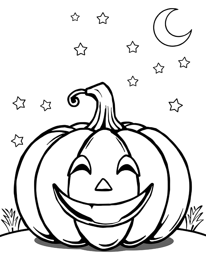 Pumpkin coloring page Pumpkin coloring page