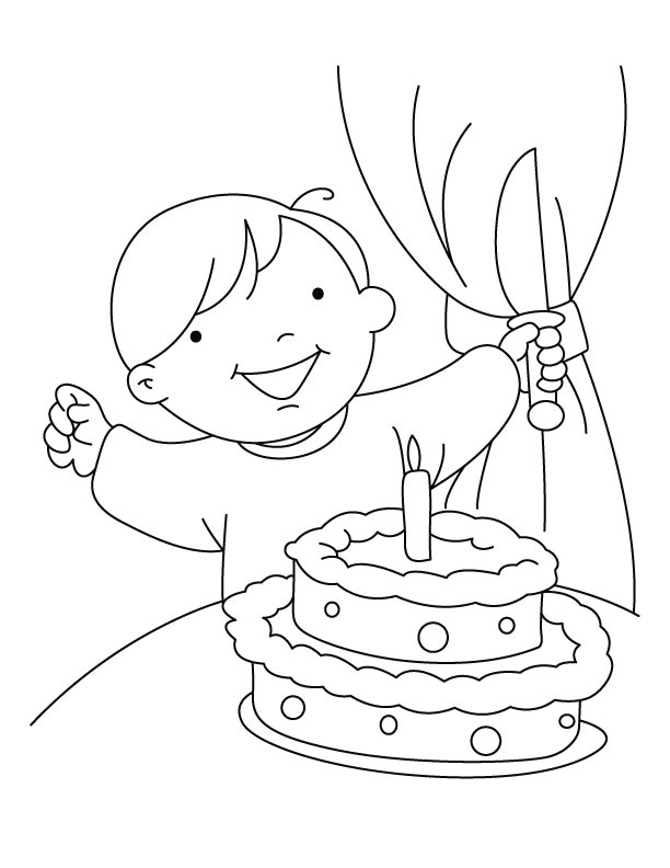 Birthday celebrations coloring pages Birthday celebrations coloring pages