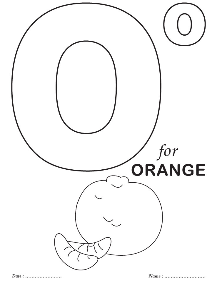Printables Alphabet O Coloring Sheets Printables Alphabet O Coloring Sheets