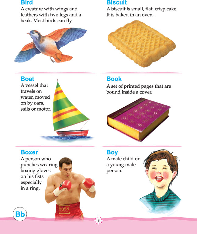 Printable picture dictionary alphabet b Printable picture dictionary alphabet b