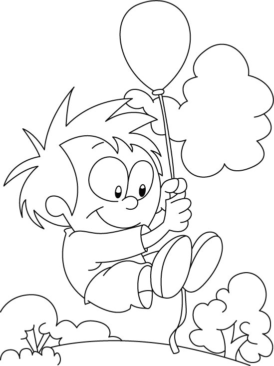 Playing coloring page Playing coloring page