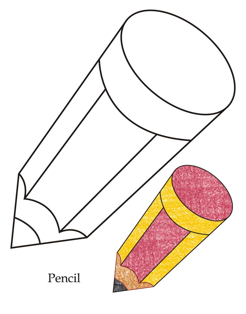 0 Level pencil coloring page 0 Level pencil coloring page